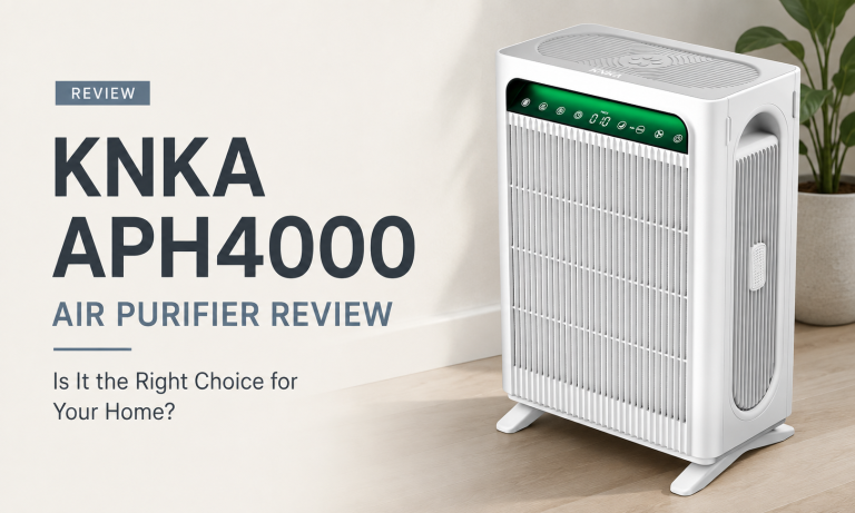 KNKA APH4000 Air Purifier Review: High Airflow for Less, but There Are Important Trade-Offs